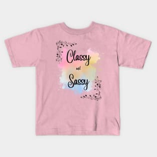 Classy Sassy Collection Kids T-Shirt